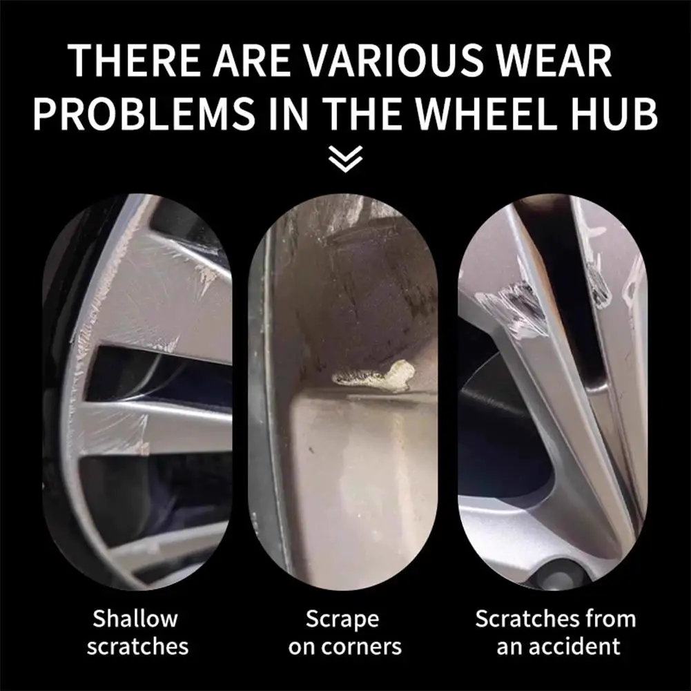 80g Auto Wheel Scratches Repair Wax Car Tire Retread Polishing Clean Maintenance Tools Metal Anti-oxidation Protective Coating