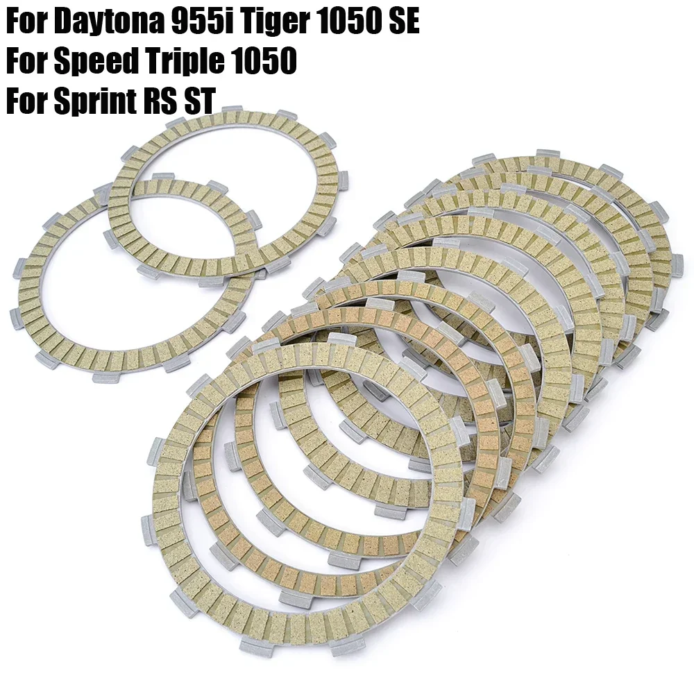 

For Triumph Daytona 955i Tiger Speed Triple 1050 Sprint RS ST T1171001 T1170713 T1171013 Friction Clutch Plate
