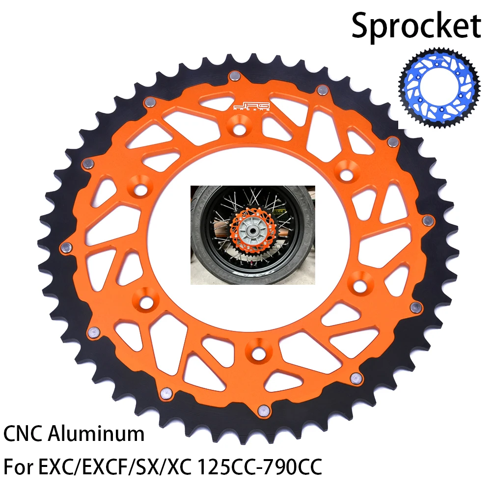 Motorcycle Chain Adjuster Block Motorcycle Rear Chain Sprocket For KTM 125-690 125 200 250 350 400 450 525 530 560 600 620 690 Off Road Bike 1993 -