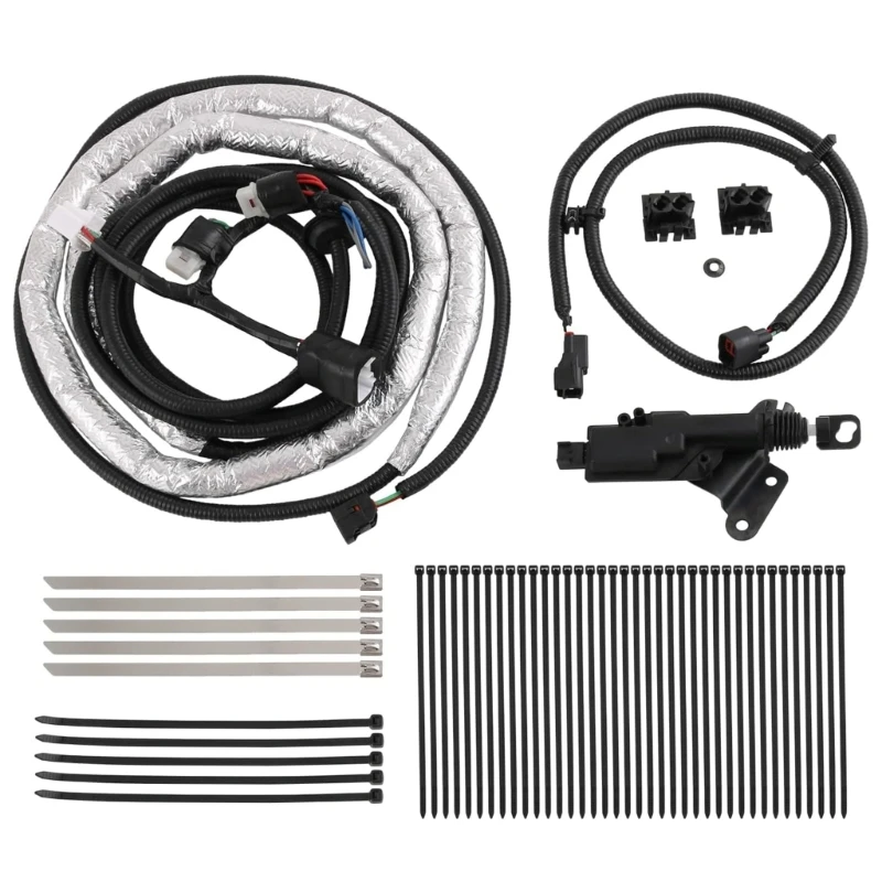 

Long Chassis Power Tailgate Lock Set Upgrade Truck Security Functionality Compatible for 2.7L 3.5L 2019-2023 PK3B6-35JL0 R2LC