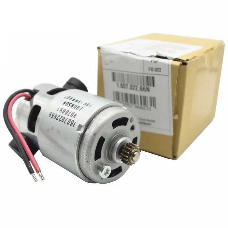 

DC 18V JOHNSON 1607022669 Power Motor High Speed with Gear for BOSCH GSR140-LI GSB140-LI GSR180-LI GSB180-LI Impact Drill