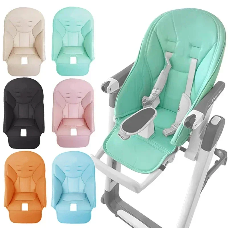 Luxurious PU Leather Baby Dining Chair Cushion – Comfortable Growth Seat Pad for Children