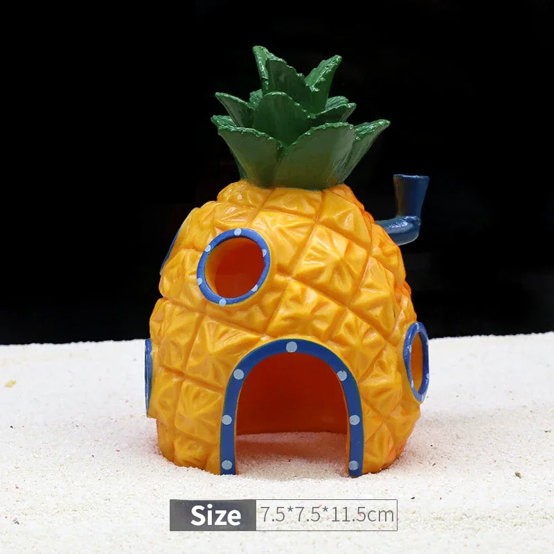 SpongeBob Patrick Mini Models Aquarium Decoration
