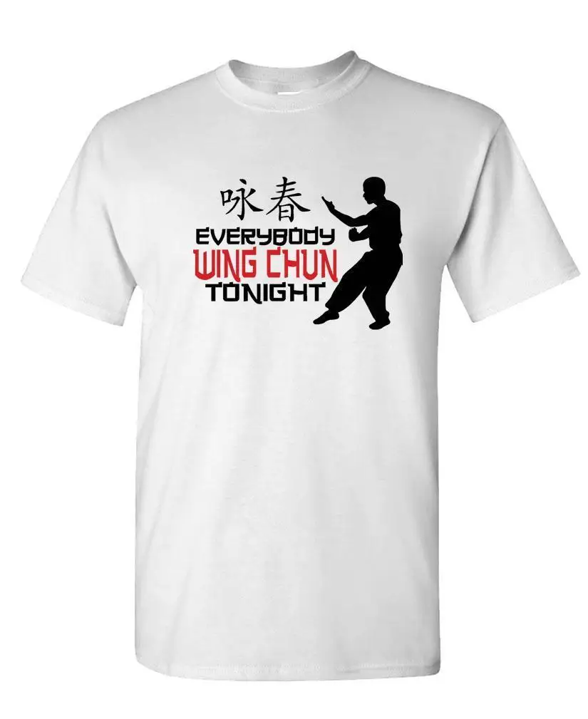 Tutti Wing Chun Tonight-T-Shirt Unisex In Cotone T-Shirt