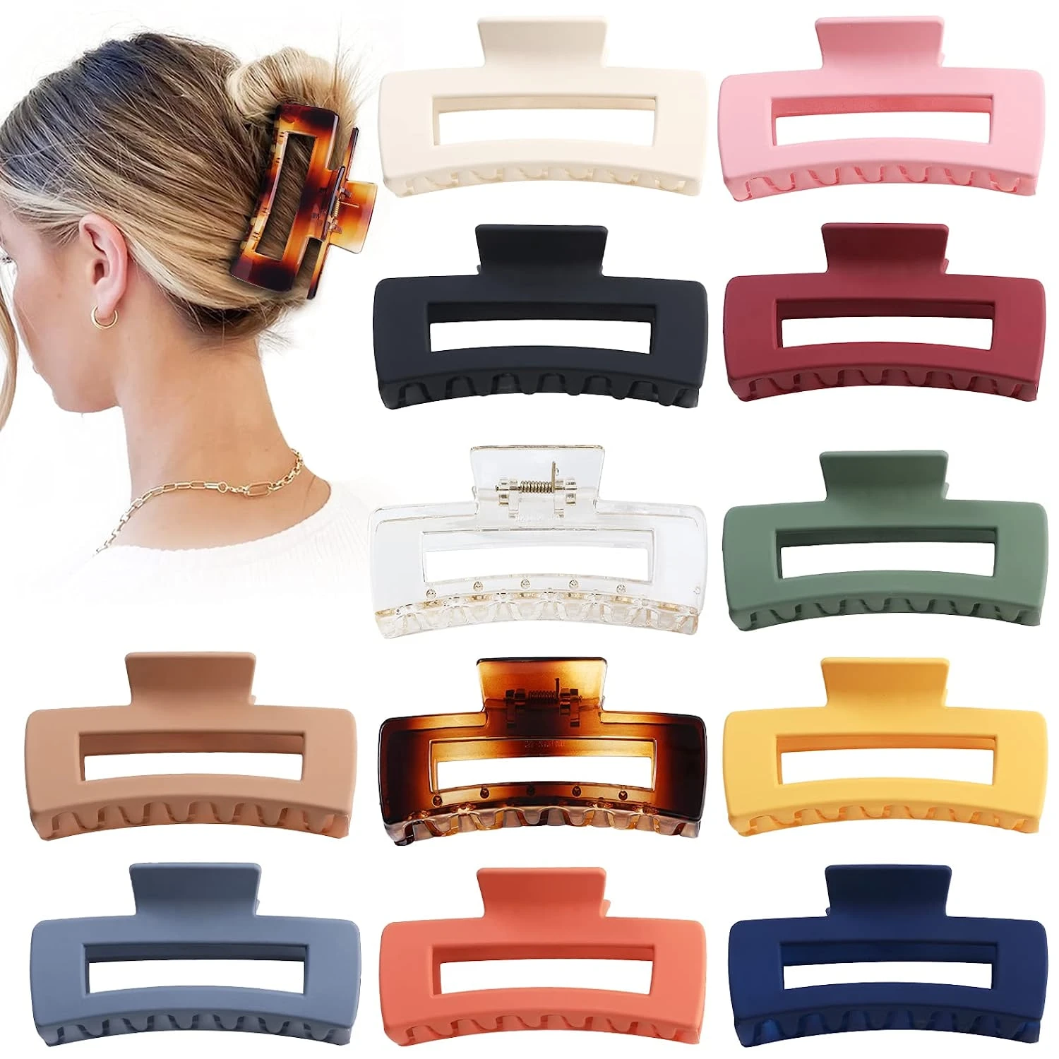 Jaw Clip Women Thick Hair Big Hair Clips Thick Hair Hair Claw Big Thick Hair Big Aliexpress