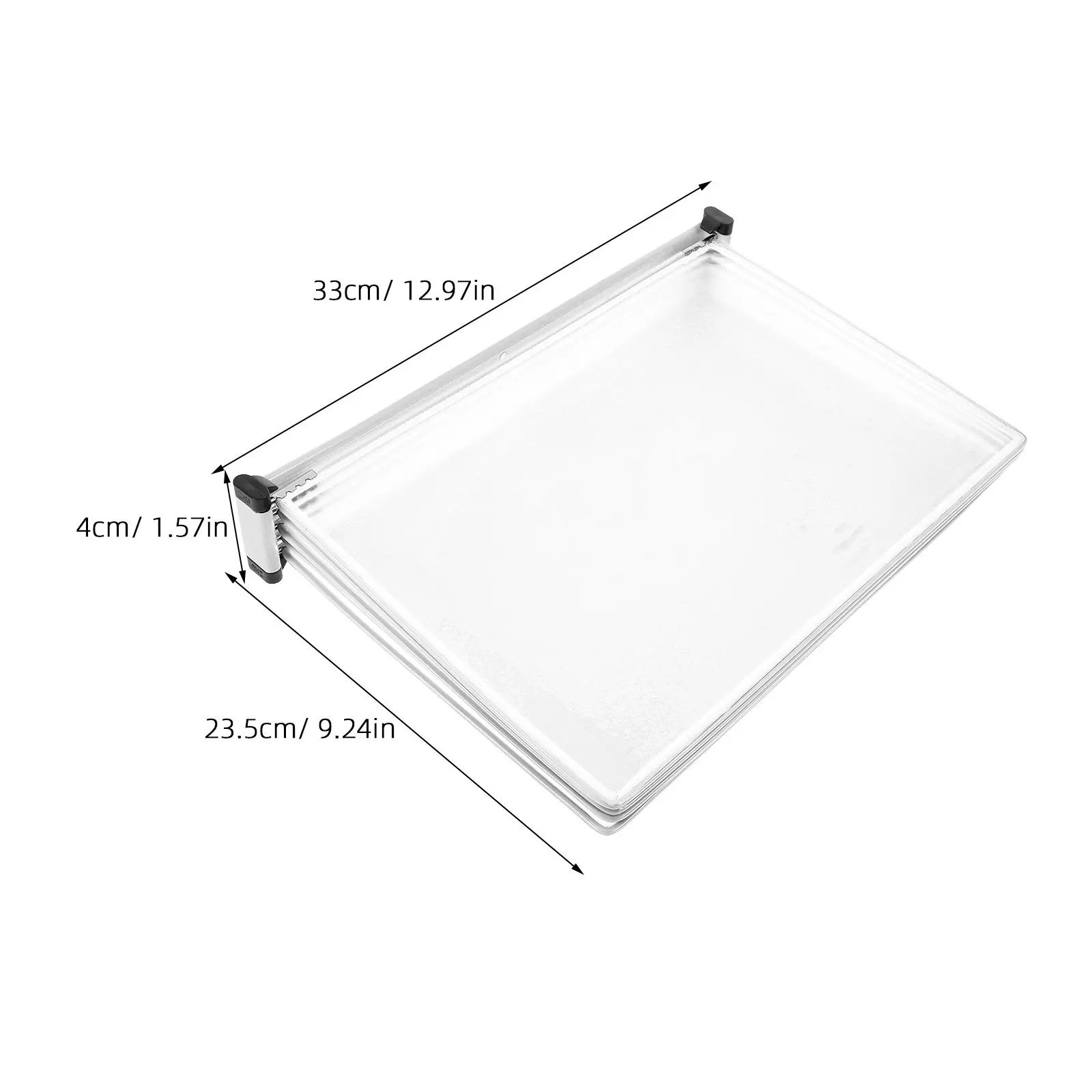 5패널 벽걸이 문서 홀더 랙 양면 10포켓 공간 절약형 사무실 교실 가정용 간편 로딩 디스플레이 시스템