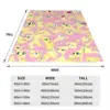 Fluttershy Mess Blanket Flannel Portable Sofa Throw Blankets For Home Bedroom Office Throws Bedspread Quilt 3