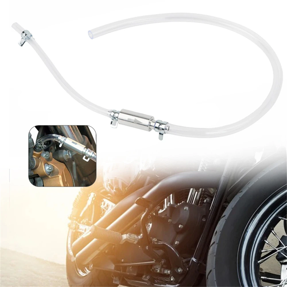 Car Motorcycle Clutch Brake Bleeder Hose Bleeding Tool Kit One Way