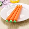 Simulation Carrot Gel Pen Creative 0.38mm Ink Cute Kawaii Student Promotional Pens Gift School Office Signature Writing Supplies 3
