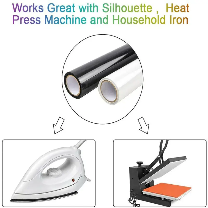 Heat Transfer Vinyl 3D Puff Heat Transfer Vinyl 1 Roll 25cmx20/30/50/75/100cm for cut Machin T-shirt Iron On
