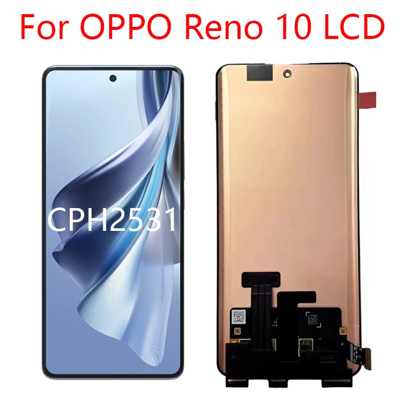 

6.7'' For Oppo Reno 10 LCD CPH2531 Display Touch Screen Digitizer Assembly For Oppo Reno10 5g LCD Display Replace