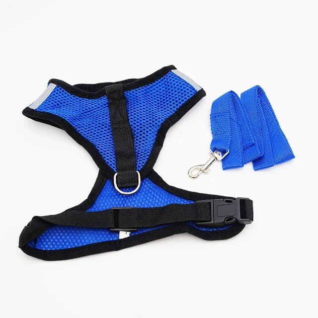 Breathable Mesh Cat Small Dog Harness And Leash Kitten Cats Harnesses Little Dog Puppy Harness For French Bulldog Chihuahua Pug 5 Breathable Mesh Cat Small Dog Harness And Leash Kitten Cats Harnesses Little Dog Puppy Harness For French Bulldog Chihuahua Pug 5