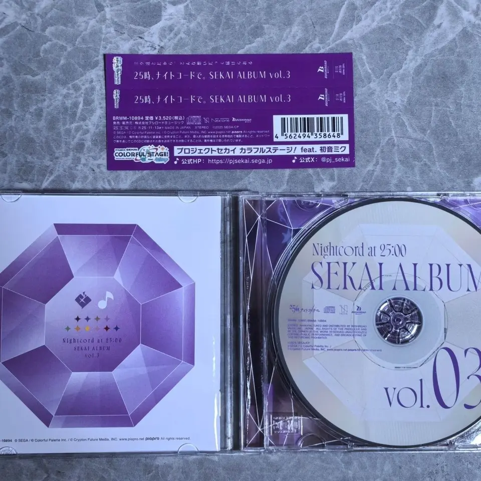 Game Project SEKAI COLORFUL STAGE Hatsune Miku Nightcord at 25:00