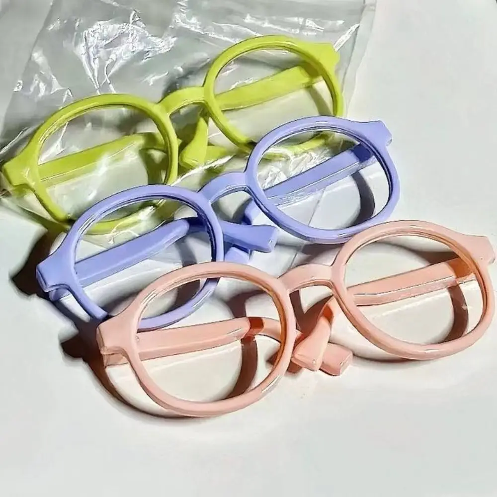 Dolls Mini Glasses for 1/3 BJD, Dolls Accessories, Plastic Glasses 60cm BJD Dolls 2.5cm/6.5CM/9CM Round Transparent Glasses od6 1000 1150nm transparent laser safety glasses 1064nm infrared nd yag laser proteciton googles