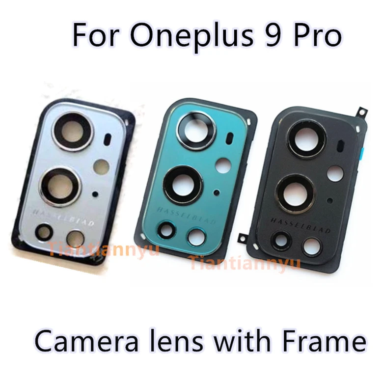 Original For Oneplus 9 Pro Rear Camera Frame Cover Glass Lens One Plus