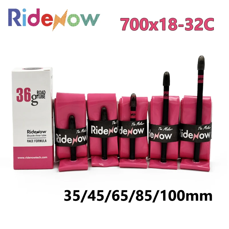 Super Lightweight TPU Road Bike Inner Tube with Presta Valve, 700x18-32C