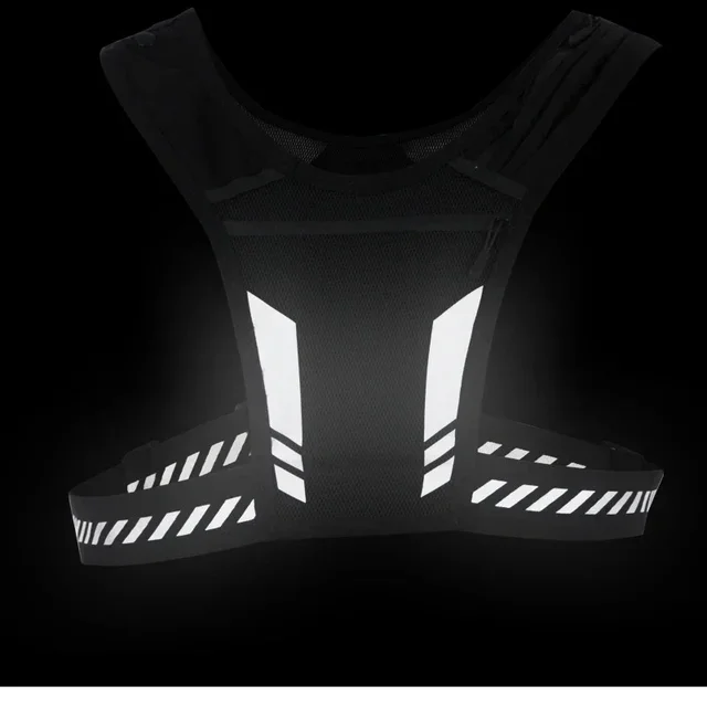 Reflective Running Backpack Universal Lightweight Sport Running Vest Mobile Phone Cards Bag For Jogging Fitness Male Female Vest 2