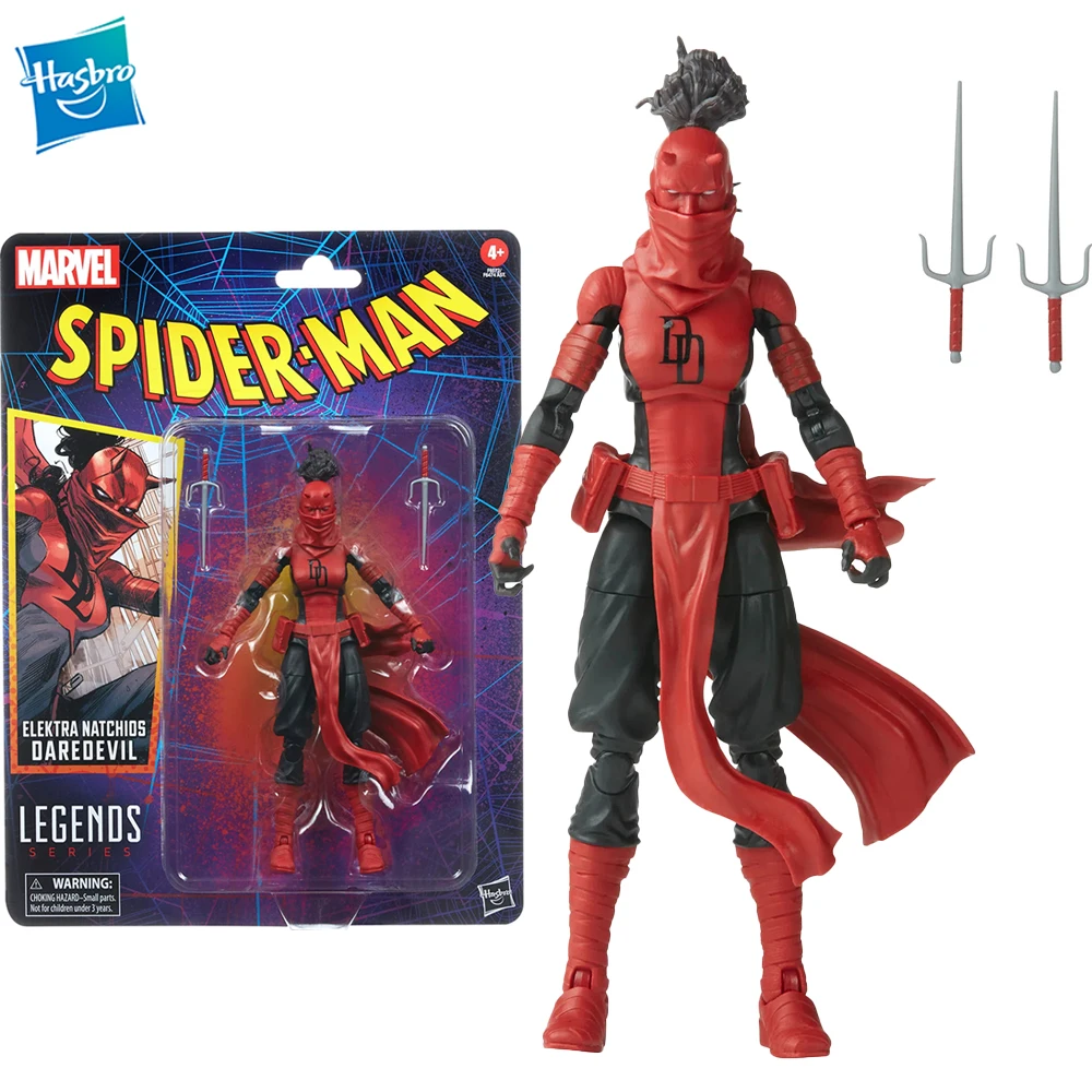 

[In Stock] Hasbro Marvel Legends Series Elektra Natchios Daredevil 6-Inch Action Figure Collectible Model Toy Gift F6572