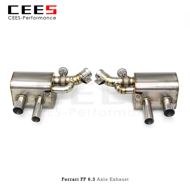 

CEES Exhaust for Ferrari FF 6.3 2011- 2016 Tuning Performance Titanium Catback Exhaust Pipe Exhaust System Echappement Voiture