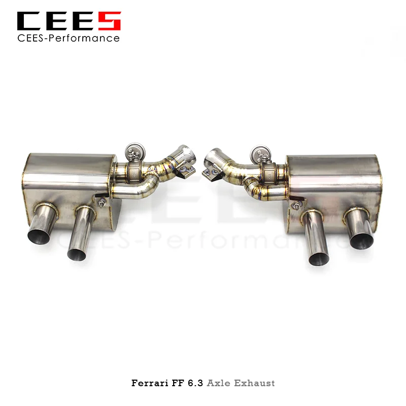 Scarico Cees Per Ferrari Ff 6.3 2011- 2016 Tuning Performance Titanio Catback Tubo Di Scarico Sistema Di Scarico Echappement Voiture
