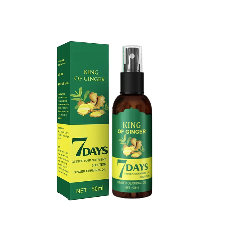 Hair Fast Growth Hair Care 7 Days Ginger Growth Spray Dense-hair Strengthen Regrowth Improves Scalp Environment Nourish