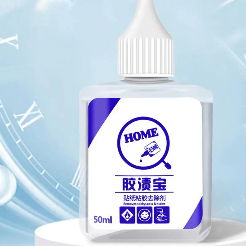 Adhesive Remover Spray Sticky Remover 50ml Powerful Dissolving Multifunction Adhesive for Painted Walls Rapidly Removes