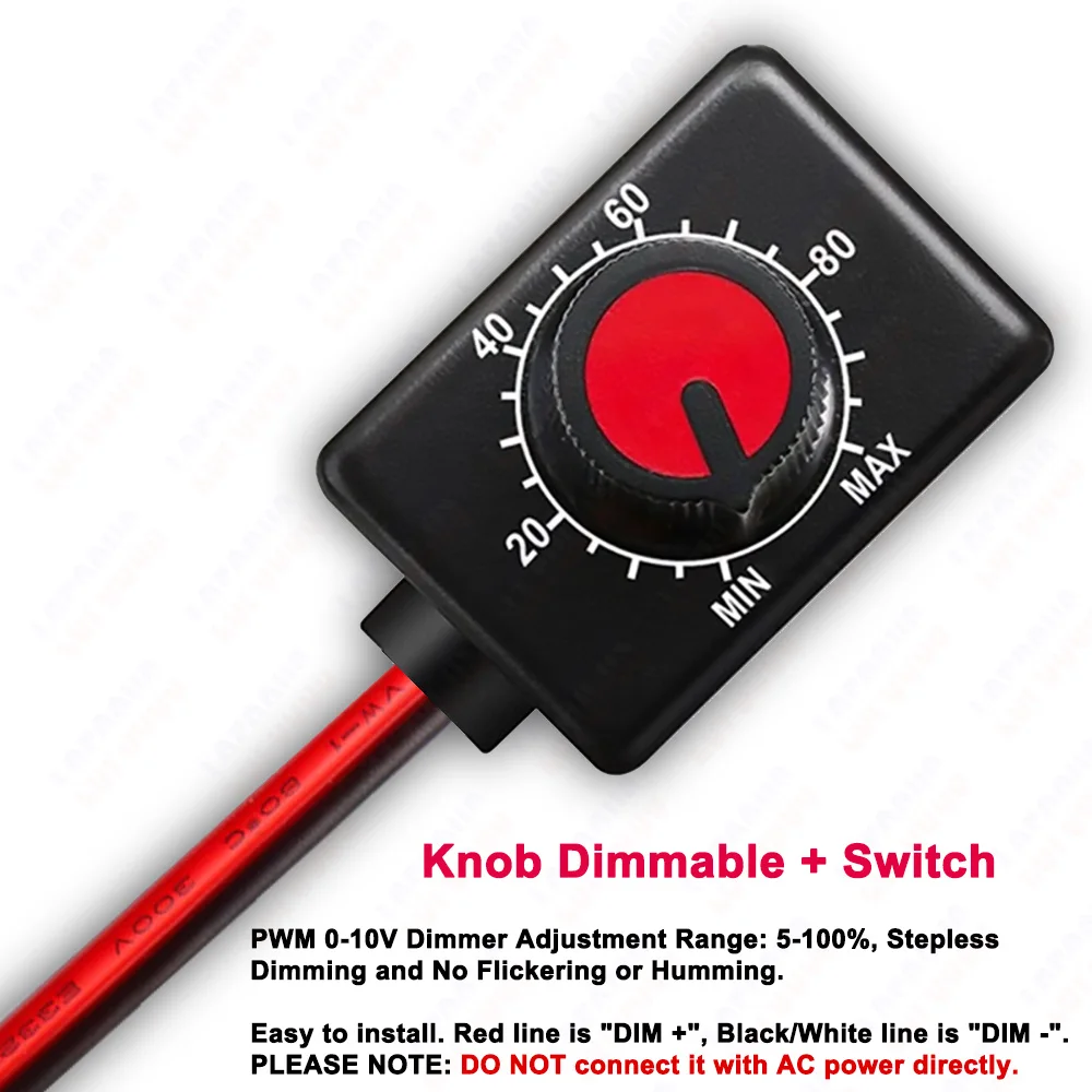 Enhanced LED Light Dimmer Power Supply
