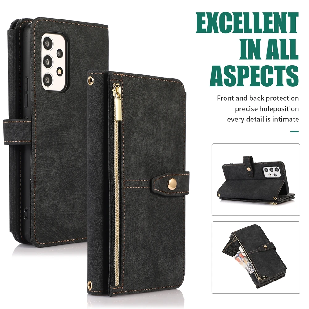 Crossbody Wallet Phone Case with Lanyard