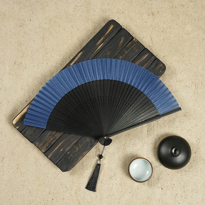 Bone Bamboo Folding Fan Antique Silk Fan Home Living Room Decoration Craft Ornament Gifts For Guest Wood Dance Handheld folding fan,hand fan,wooden hand fan,silk fans