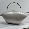 Women's Marble Pearl Acrylic Clutch Bag with Chain Shell Box Design Evening Wedding Bridal Handbag Gift for Party 3