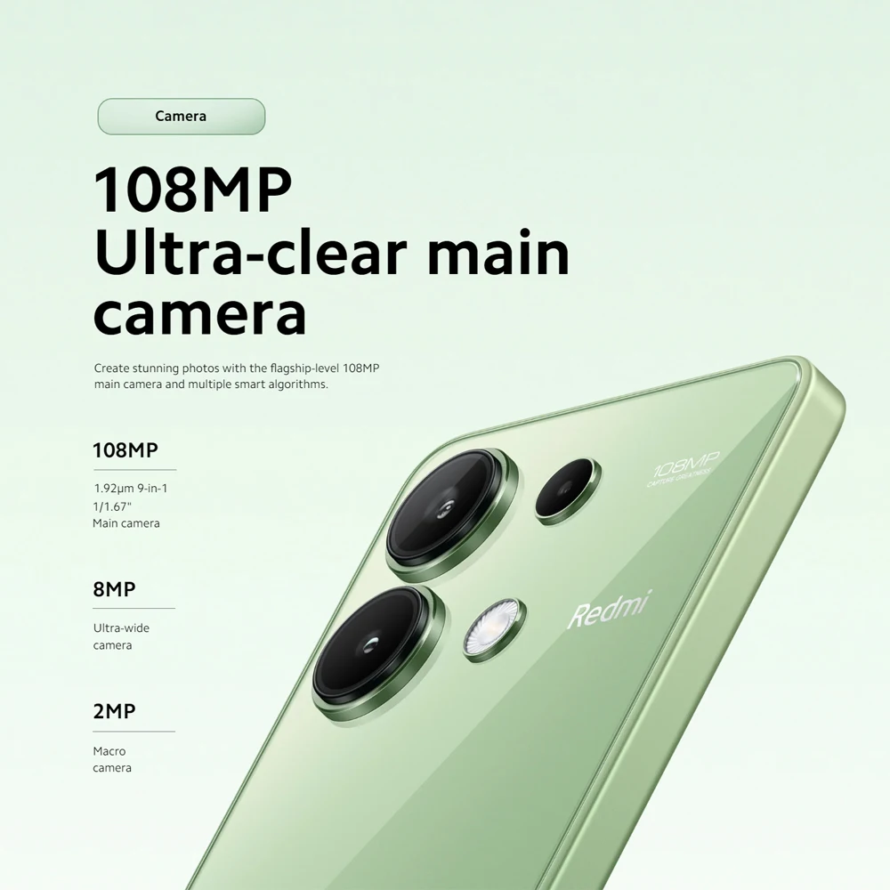 [8€ dto. Código: CDES08] Xiaomi Redmi Note 13 Smartphone, Snapdragon 685, Pantalla AMOLED de 6,67\