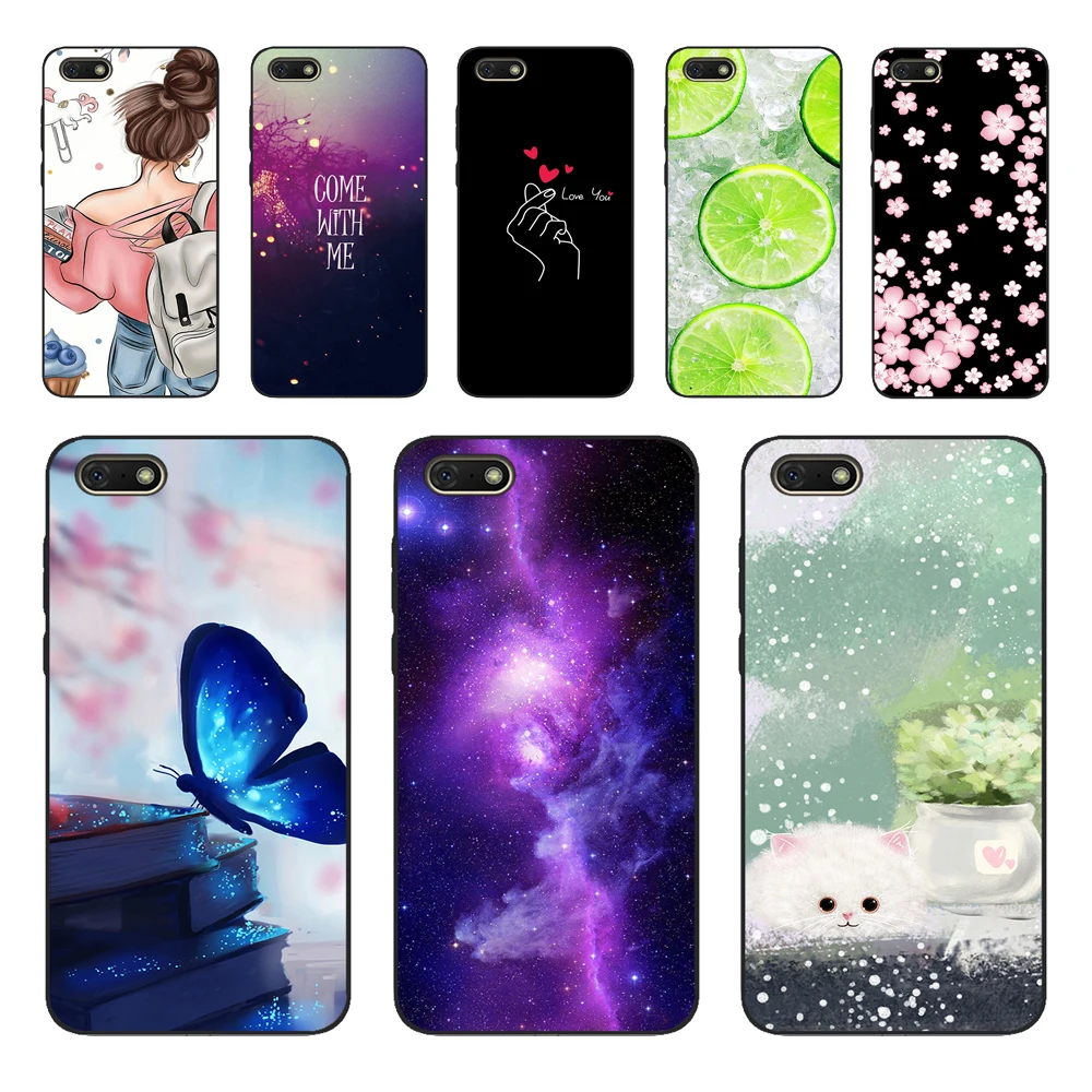 Per Huawei Honor 7A 7S 7A Prime Case 5.45 Pollici Morbido Tpu Telefono Honor 7S 7A 7A Prime 5.45 "Dua L22 Russo Versione Cover Posteriore Borsa