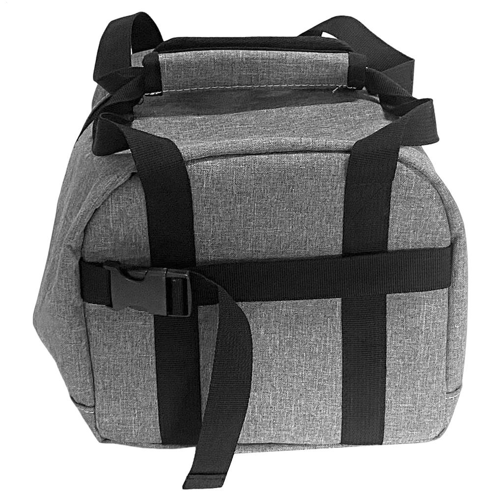 Bowling Bag for 2 Balls Portable Bowling Tote Bag with Padded Ball Holder for Double Ball and Pair of Shoes up to Mens