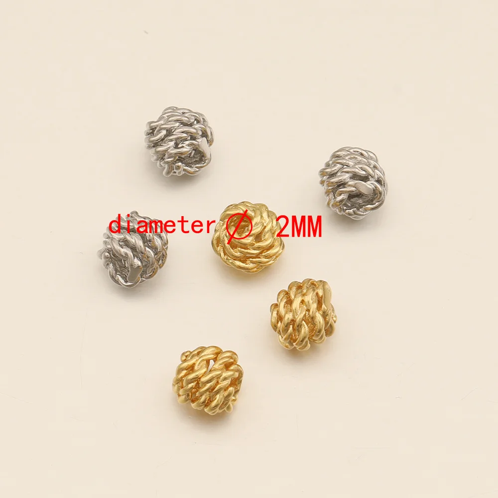 Cordial Design 8*9MM 100Pcs Jewelry Copper Bead/Round Shape/Genuine Gold Plating/Jewelry Findings & Components/DIY Hand Made - cordial
