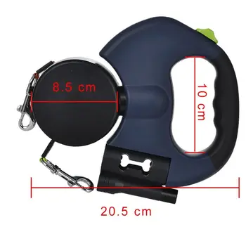 Double Laisse Rétractable Automatique 3M pour 2 Petits Chiens - 2025 - Doglovedesign : Vêtement et accessoires pour chiens