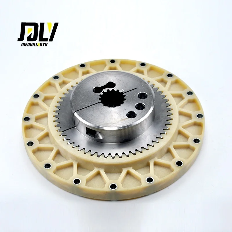 Coupling Rubber Flexible Gear ZAX470 SY485 OD 355mm 16Holes 54T 4700463 YZ40281578