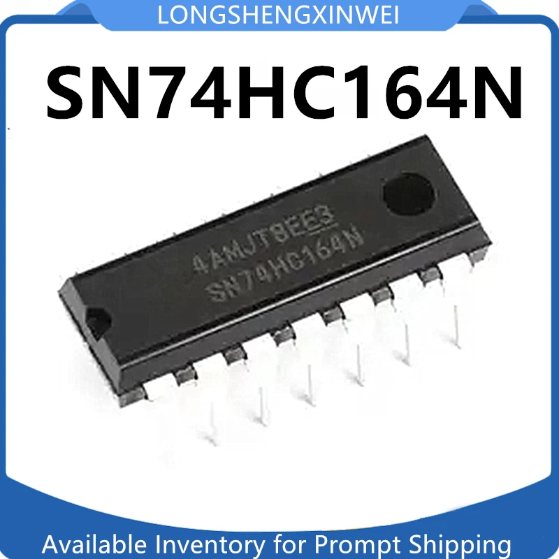 10 Pz Nuovo Originale Muslimah 74 Hc164 8-Bit Serial/Parallel Shift Register Dip-14 Interpolazione Diretta