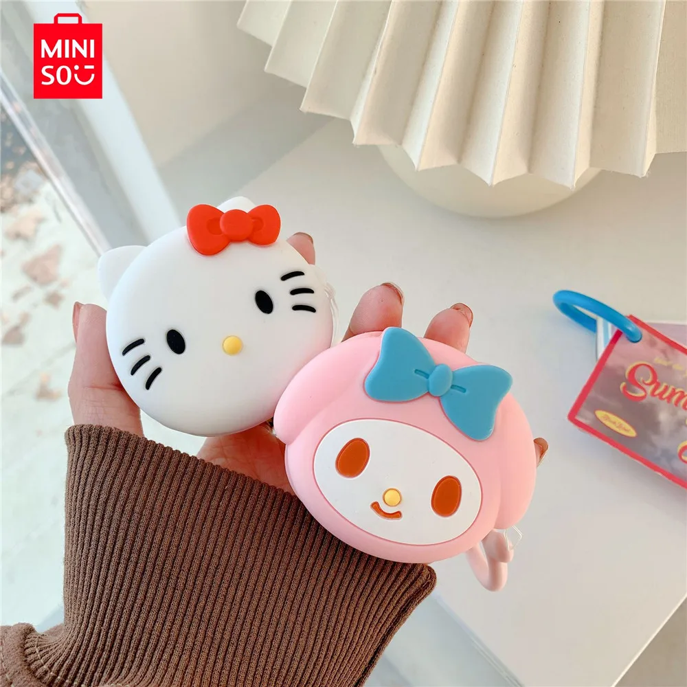Miniso Hello Kitty Custodia Per Auricolari Per Samsung Galaxy Buds Live/2Pro/Fe Custodia Protettiva Per Auricolari Wireless In Silicone Con Gancio