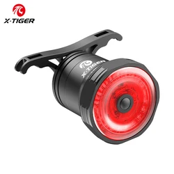 Smart LED Bike Taillight - Waterproof, Rechargeable, Brake Sensing (Tail Light)