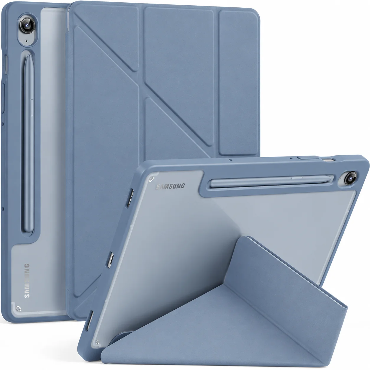 Magnetic Y-Type Tablet Case with Pen Holder - Premium Protective Cover