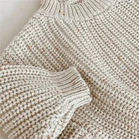 Baby Sweater For Boy & Girls Autumn Winter Cotton Knitted Kids Sweatersuit Casual Chunky Cable Knit Baby Tops 5