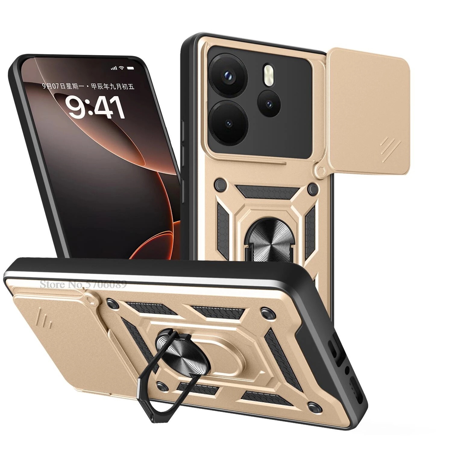 Shockproof Armor Back Cover