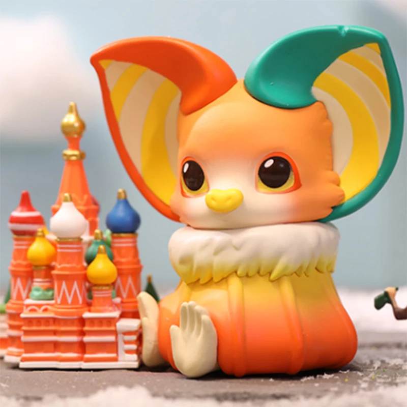 thumbnail image 1 of POP MART Yoki Travel Around The Word Series Caja Sorpresa Juguetes Caja Misteriosa Mistery Caixa Figura de Acción Surpresa Modelo Regalo de Cumpleaños, 1 of 5