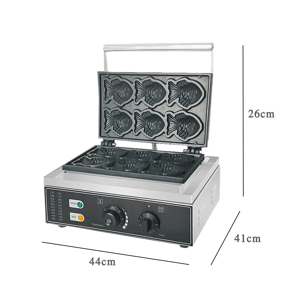 آلة صنع الوافل والنقانق المشوية والهوت دوغ المقرمشة من هوم وايز 6