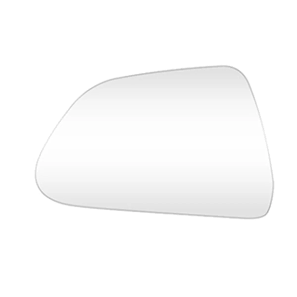 

Car Left Front Heated Side Door Wing Rear View White Mirror Lens Glass for Tesla Model 3