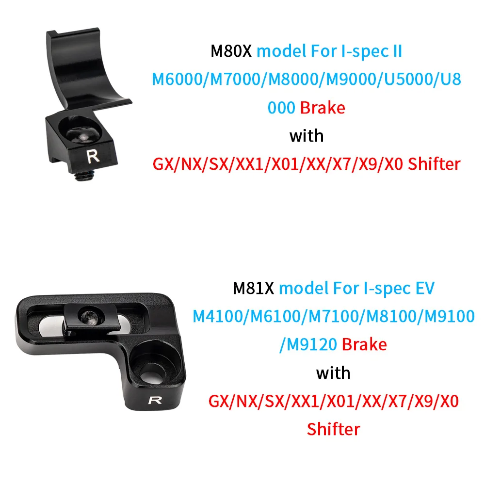 Brake Matchmaker X Integrated Adapter for GX NX SX X01 shifter M6000 M7100 M6100 Ispec Lever bike shifter brake adapter ZTTO I-spec 2 EV