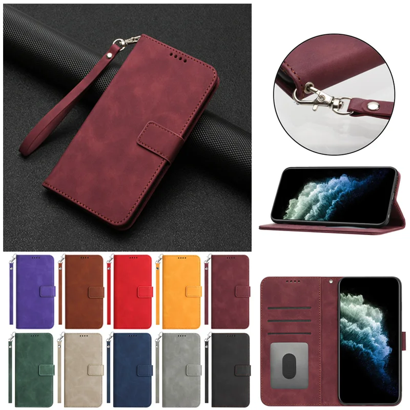 For Samsung Galaxy A73 5G Case Leather Flip Wallet Cover For Samsung
