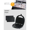 3-in-1 Sandwich Maker, Toaster & Electric Panini Press with Non-Stick Plate, LED Indicator, Cool Touch Handle 6
