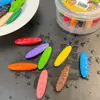 12/24/36 Colors Children Do Not Dirty Hands Plastic Crayon Set Creative Painting Tools Peanut Shaped Washable Erasable 3