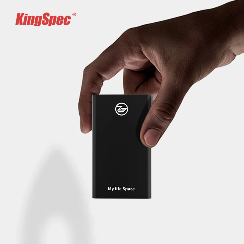 KingSpec – disque dur Externe Portable ssd de Type C, usb 3.1, avec capacité de 120 go, 240 go, 480 go, 1 to, pour ordinateur de bureau, pc Portable